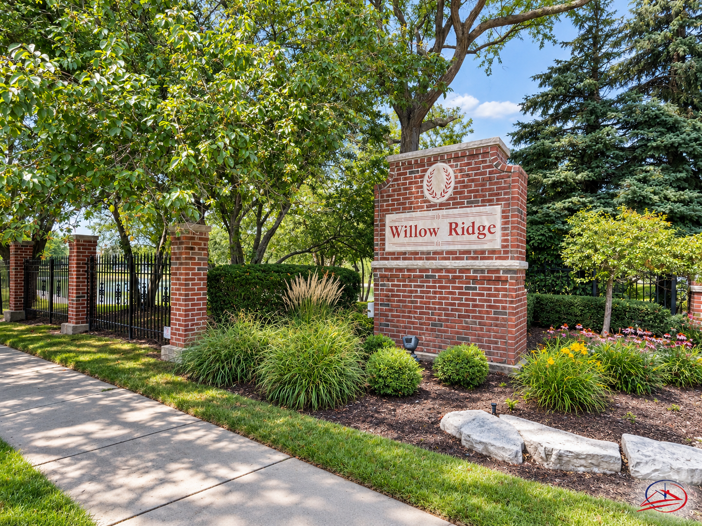 Single-family homes in Willow Ridge subdivision Naperville IL